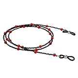Regalos prácticos: los retenedores de gafas acrílicas con patrón de tortuga son delicados y prácticos regalos para tu madre, esposa, amigos, familiares y otras personas que amas el día de San Valentín, aniversario, cumpleaños, festivales y otros momentos importantes, las exquisitas cadenas de gafas traerán mucha comodidad para su vida diaria, Trabajo, viajes u otras actividades