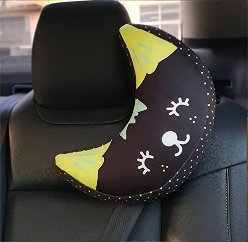 Image of Car Seat Belt Pillow Cover for Kids Shoulder Neck Support Protector Pad Soft Car Safety Belt Sleeping Head Cushion Auto Pillow for Travel Airplane Pushchair