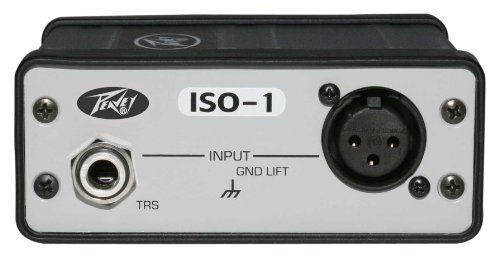 Peavey ISO-1 Interface pour transformateur d'isolation Noir/Chrome