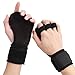 Guanti Palestra, Crossfit Paracalli per Palestra e Sollevamento Pesi con Supporto Polso, Protezione del Palmo per Bodybuilding, Pull-up, Fitness, Manubri, Trazioni, Calisthenics, Ginnastica Artistica