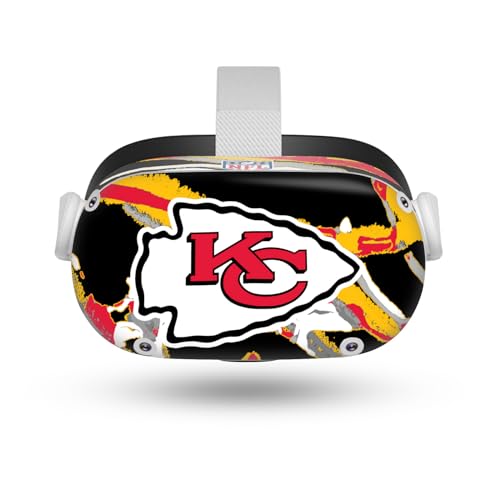 Autocollant Kansas City Chiefs Meta Quest 2 Protection Vinyle Casque VR
