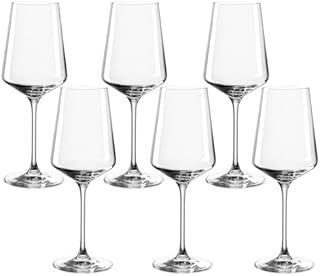 LEONARDO HOME PUCCINI zestaw 6 szklanek Riesling, szkło, przezroczyste, 6 cm, 6