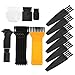 FRCOLOR 144pcs Electric Shaver Hair Clipper Cleaning Brush Compact Cleaner for Keyboard Fans and Car Dashboard Maintenance