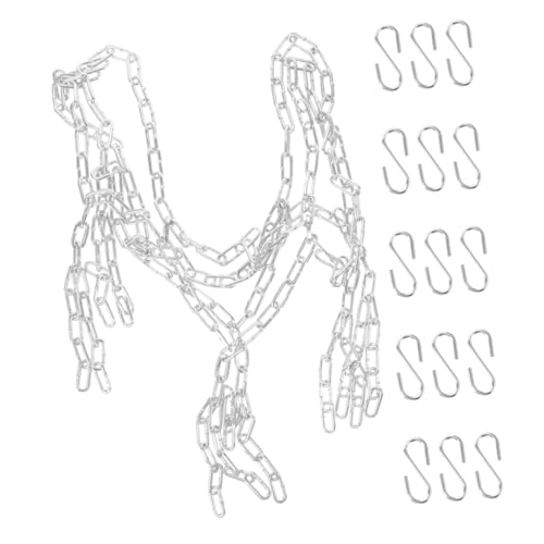 Abaodam Basketball Chain Net Heavy Duty Metal Basketball Netting for Outdoor and Indoor Play Durable Design with Enhanced Strength for Enthusiasts