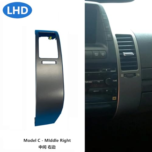Cubierta de panel de aire acondicionado HILLAR con flujo eficiente para Prius 2004-2009 2