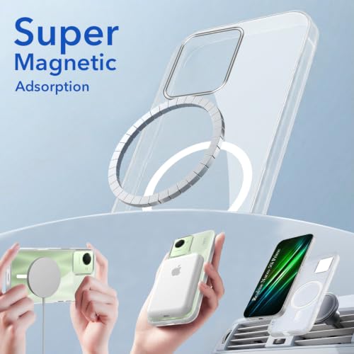 Image of Jkobi Lifetime Anti-Yellow MagSafe Compatible Clear Back Cover Case for Realme Narzo 50i Prime (Sleek Hard Crystal | Shockproof and Camera Protection)