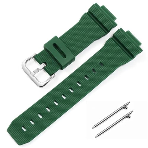 Bracelet de montre en silicone 16 mm anti-transpiration pour remplacer votre bracelet