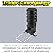 SuperSprings TSS-106-47 Pair of Left and Right Black Trailer SumoSprings fits Trailers with The Springs Mounted Below The Axle | GAWR of 5,000-8,000 lbs | Removes Sway, Hop & Body Roll