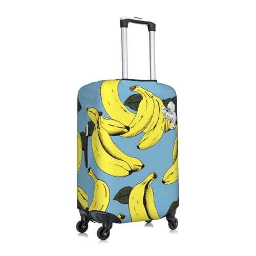 Banana Print Luggage Cover for Suitcase Tsa Approved, Washable Suitcase Protector Fits 18-32 Inch Anti-scratch Suitcase Cover Carry on Luggage Sleeve Travel Baggage Cover3