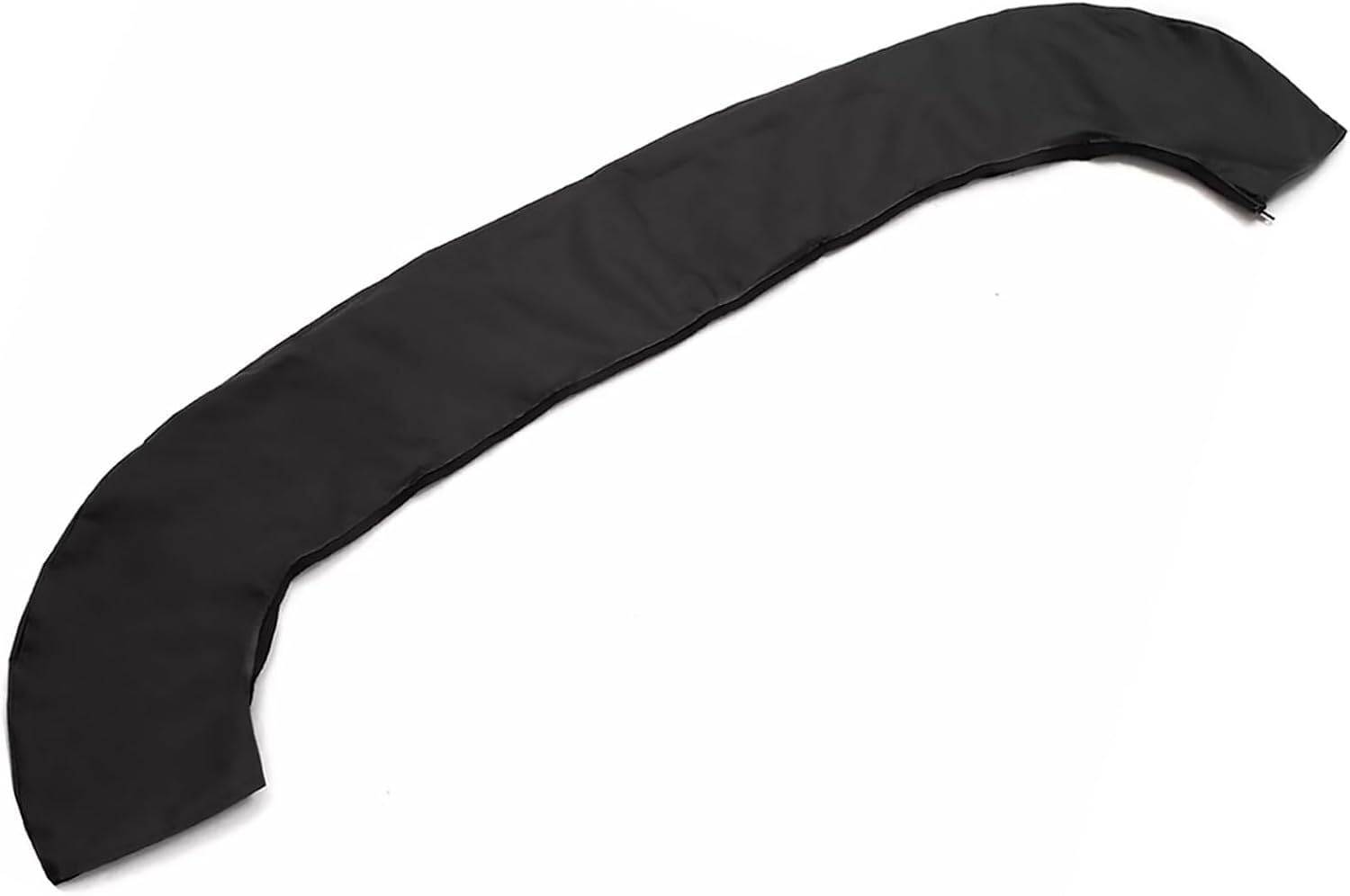 Housse de coffre pour toit bimini 4 arceaux en tissu noir oxford 600d imperméable 79-90W
