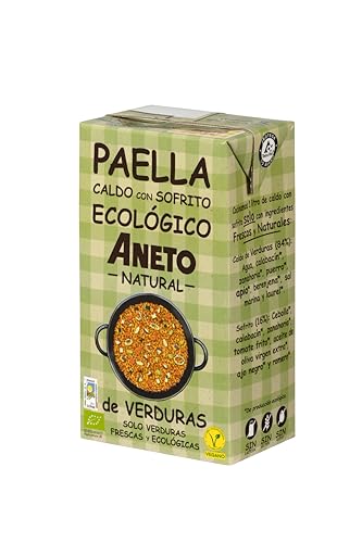 ANETO Caldo Ecológico para Paella de Verduras 1L