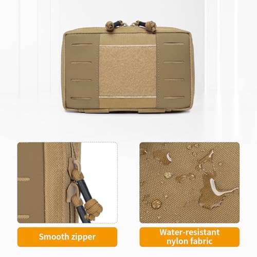 Pochette tactique Molle admin WLXW sac militaire EDC horizontal