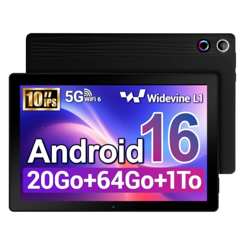 Tablette 10 Pouces Android 16 Tablette...