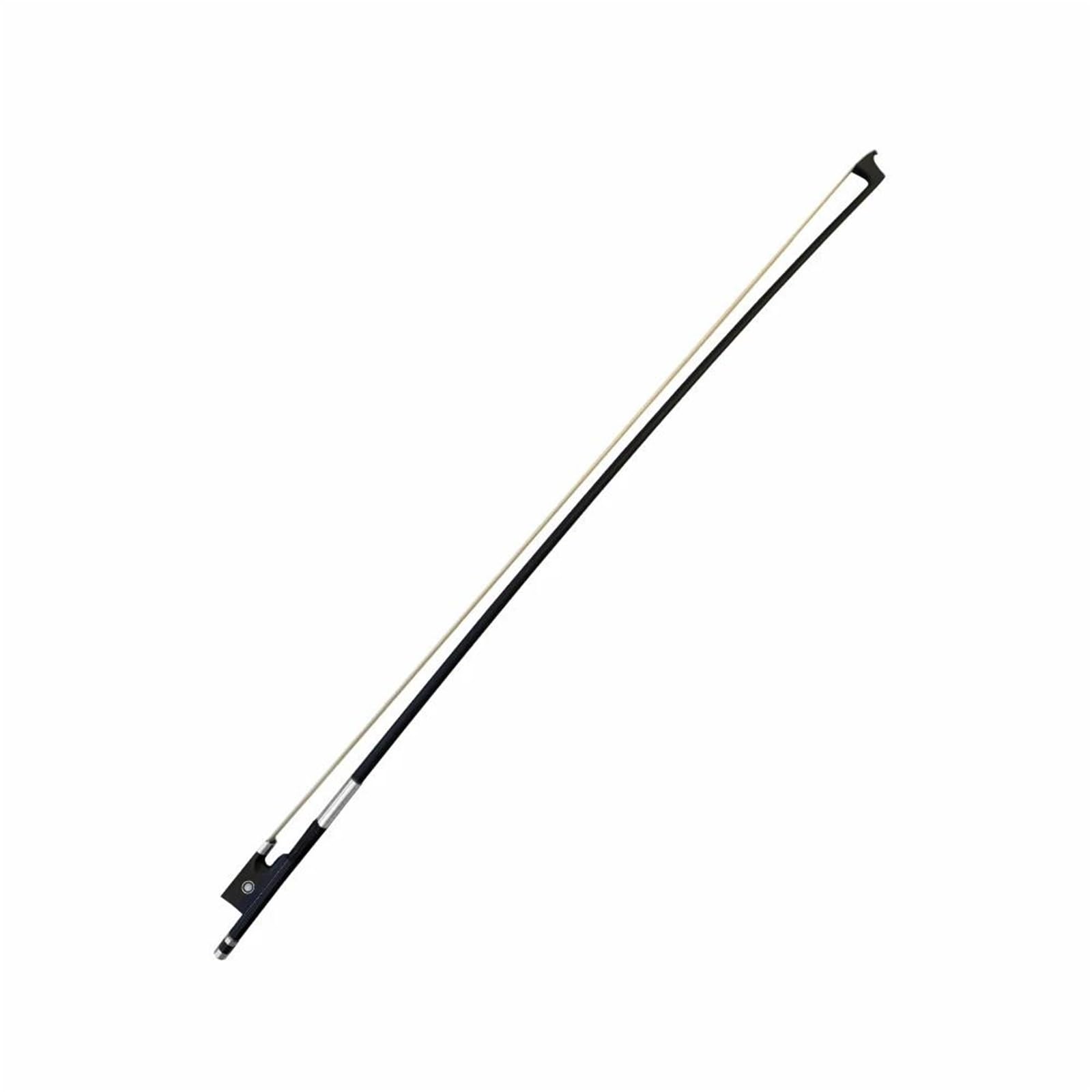 Arcos De Violín Para Principiantes Arco De Violín Fibra Carbono Negro Alta Resistencia Con Textura Ébano(1-2 size)