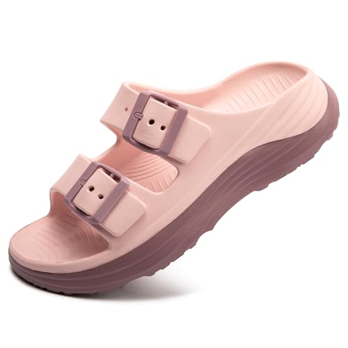 Image of FUNKYMONKEY Plantar Fasciitis Recovery Sandals for Women with Arch Support