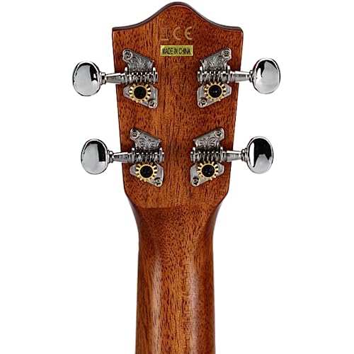 Lanikai FB-CETT 4 String Ukulele, Tenor Thin Line Cutaway Acoustic Electric Ukulele thumb #7