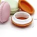 Coolrunner 6PCS Giant Macaron Case, Macaron Jewelry Box, Macaron Cute Pill Box, Colorful Macaron Jewelry Storage Box, Shape Storage Box Candy Cute Pill Organizer Case Container
