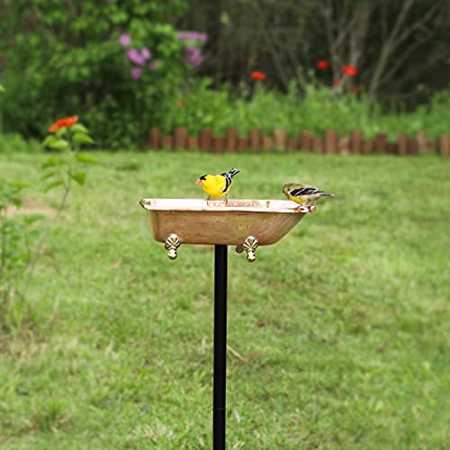 Pure Copper Bird Bath, Featuring Clawfoot Bathtub Design - Polished Copper By Good Directions #TOP5