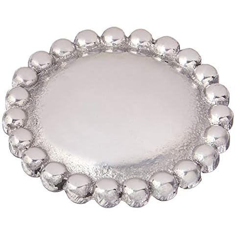 MARIPOSA Peso de la servilleta, aluminio, plata Cover