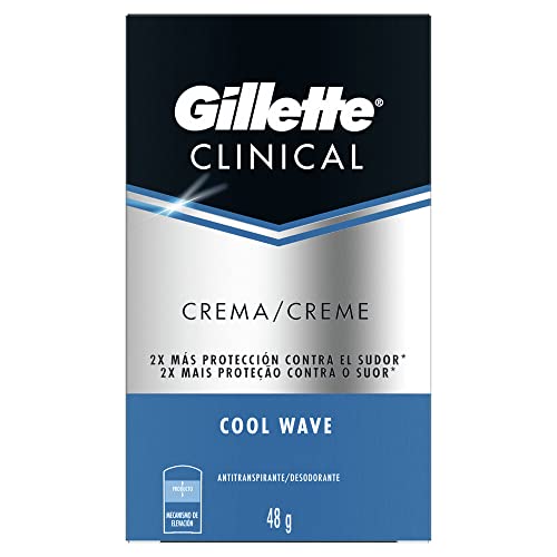 Talcos Y Desodorantes, Drugstore Gillette Antitranspirante Clinical Creme Cool Wave 48 g