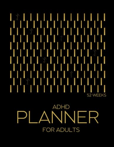 ADHD Planner Daily and Weekly Time Management Journal for Adults: Organization for ADHD Brain, Personal Information, Contacts, Goals, Priorities, ... Mood Trackers, Improve and Grateful Section image 2