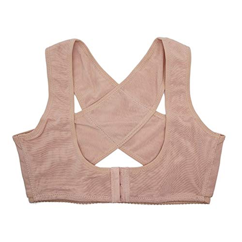 TAOZUYING PostureCorrector, 1PCMujeresChestPostureCorrectorSupportBeltBodyShaperCorsetShoulderBraceForHealthCareDropShippingS/M/L/XL/XXL (Color: Beige, Talla: Mediano) matrimonio