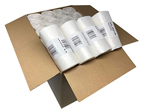 Bolsa de basura transparentes. Con capacidad de 100 litros para cubo de comunidad. 300 sacos de...
