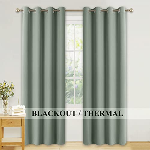 PONY DANCE Thermal Blackout Curtains with Eyelet - Image 2