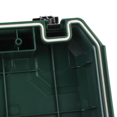 Boîte de jonction étanche IP54 verte avec 14 attaches
