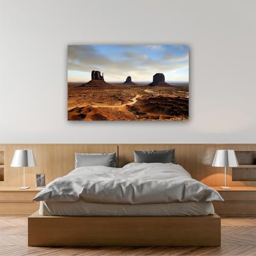 Tableau mural canyon toile nature pour masquer un mur vide