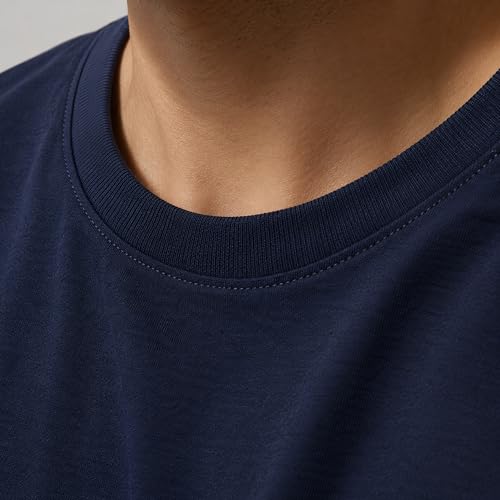 Image of London Hills T Shirt For Man | Men Round Neck Tshirts | Tshirt Shirts Men | Gym T Shirts For mens Workout | T-shirts For Man Cotton Stylish Round Neck T Shirt Half Sleeve Regular Fit Solid Multicolour