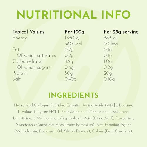 Protein Dynamix Clear Protein Powder • 20g Protein Per Serving • Juicy + Refreshing Tropical Flavour • Zero Fat • Low Sugar • Contains Essential Amino Acids + Collagen Peptides - Image 4