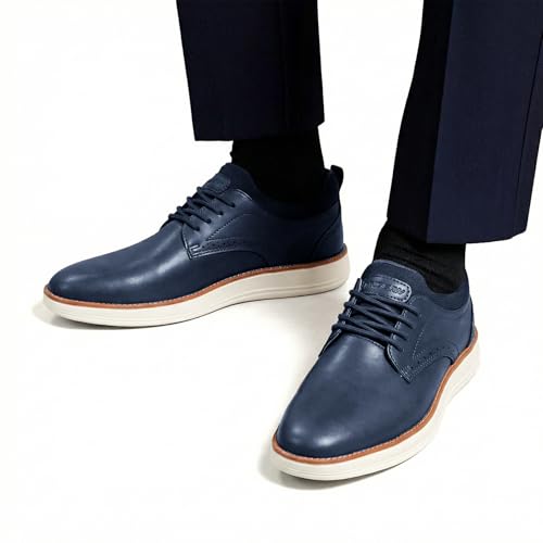 Image of Men's Dress Sneakers Oxfords Shoes Business Wingtip Casual Walking Brogue Shoes