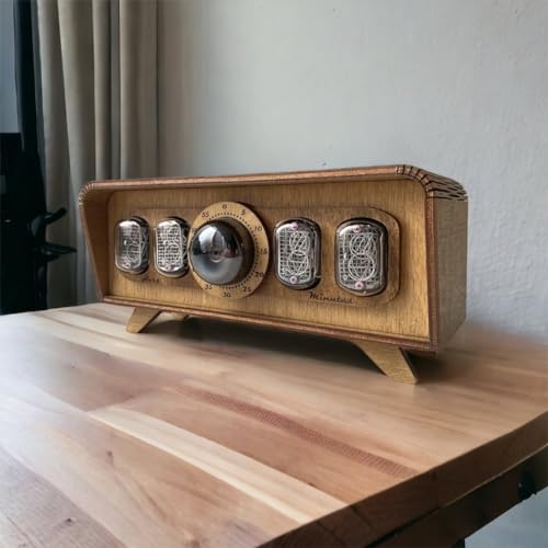 Handmade IN‑ 12 Nixie Clock with Dekatron image product image