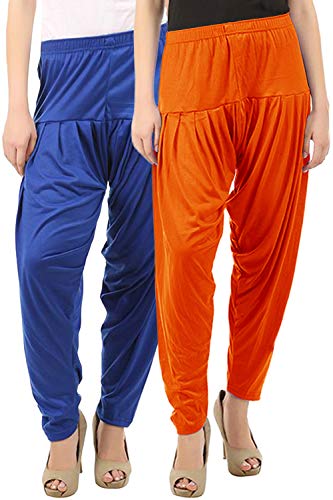 Image of Buy That Trendz Patiala Salwar for Women Relaxed Fit Viscose Patiyala Salwar Harem Bottom Pants