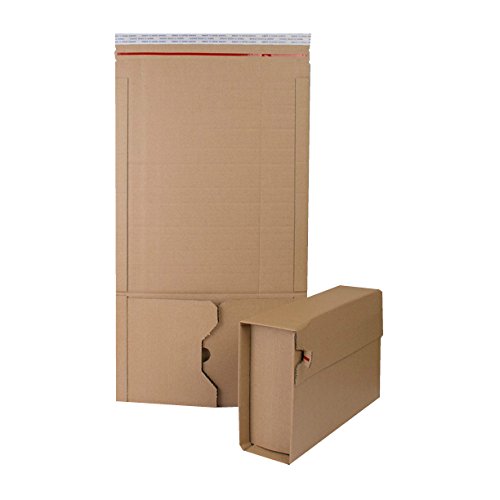 Pack of 50 B5 Size Brown Book Wrap B Flute (270 x 190 x 80mm)