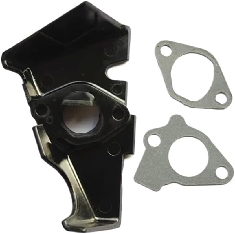 Engine Spacer Adapter Flange Intake Gasket Compatible with EX27 EX30 SX30 EX3000 RGX4800 Carburetor Insulator and Gasket(Insulator and 2 GSK)
