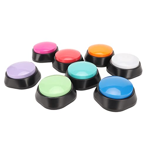 Dog Record Button, Easy Carry Phrases Recording Safe Pet Training Compact Size for Pet