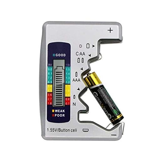 IWOBI - Digital Universal Battery Tester, pour Pile Bouton