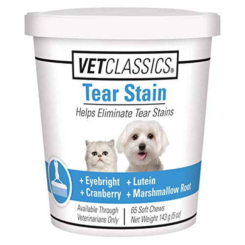 Vet Classics Tear Stain for Dogs & Cats, Helps Eliminate Tear Stains from