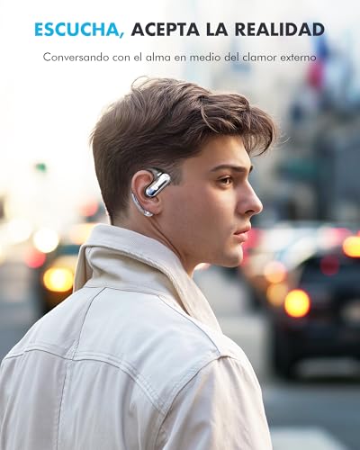 EUQQ-Auriculares-Inalambricos-Auriculares-Bluetooth-53-Deportivos-con-Gancho-de-la-Oreja-40H-de-ReproduccionLlamada-ENC-HD-Profundamente-Bajo-Pantalla-LED-Ajuste-Comodo-IPX7-Impermeable