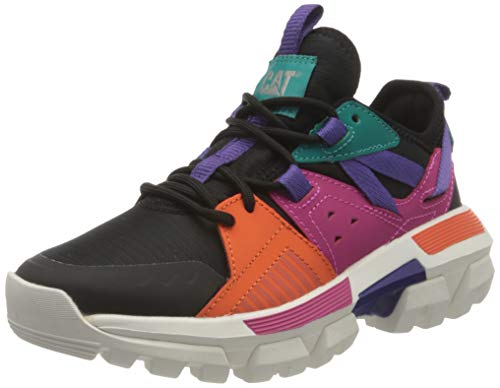 Caterpillar Raider Sport P110064, Womens, Black/Orange/Pink, 8 US