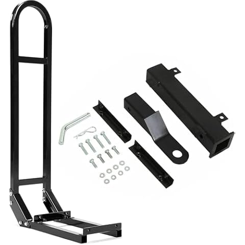 KUAFU Golf Cart Grab Bar with Hitch Cover