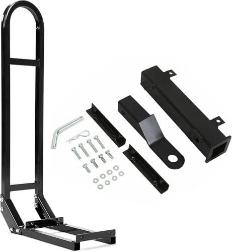 KUAFU Golf Cart Rear Grab Bar and Trailer Hook with Receiver Compatible with EZGO Club Car Yamaha