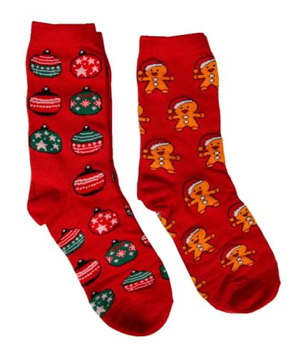 Chaussettes de Noël femme Ciocca CND033R en maille fine et confortable