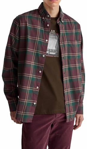 Chemise Benetton homme manches longues coton casual chic