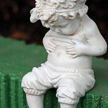 Amazon.co.jp: ＜アウトレット＞ガーデニング 雑貨 天使 置物