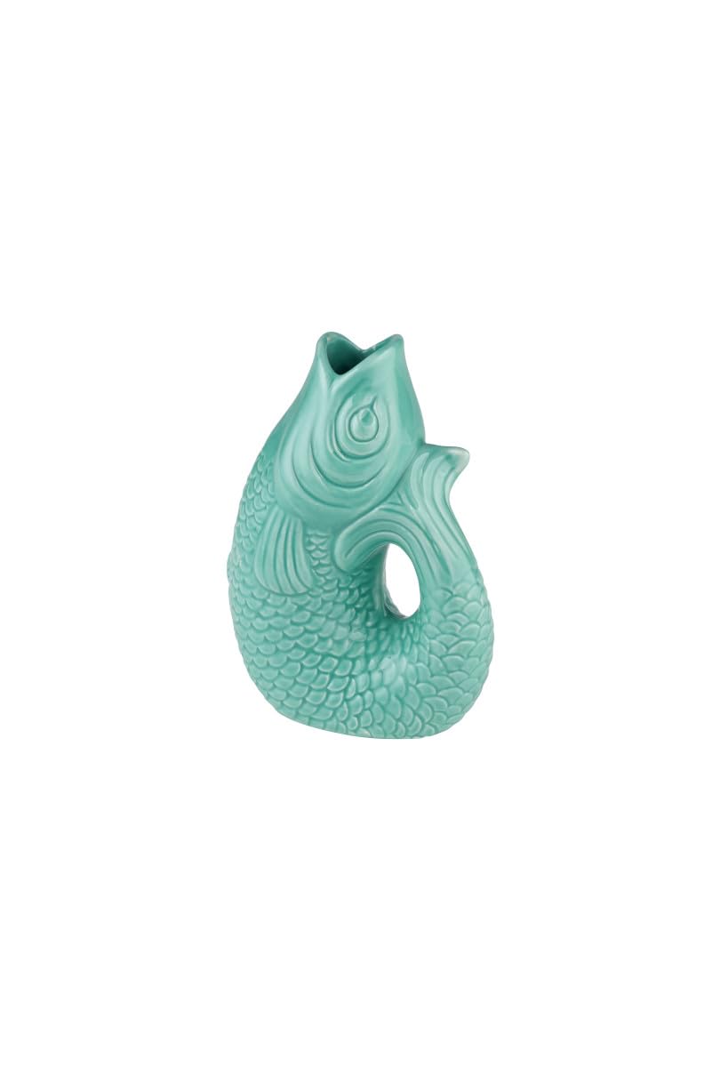 Pichet poisson Monsieur Carafon Menthe pour table d'été