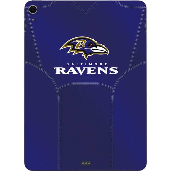 Skinit Decal Tablet Skin Compatible with iPad Air 11in (2024-2025) - Officially Licensed NFL Baltimore Ravens Team Jersey Design