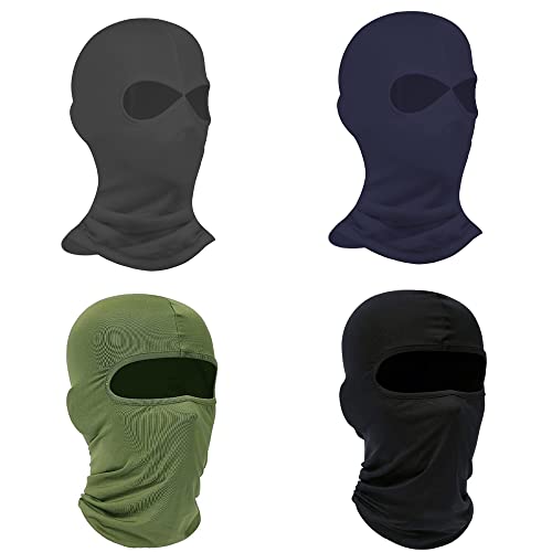 ZKSM 3Pcs Breathable Face Masks Skull Mask Seamless Balaclava Mask Headwear Scarf